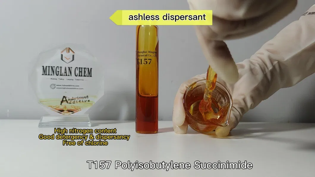 Lubricant Additive Ashless Dispersant T157 for Low-Speed Crosshead Engine